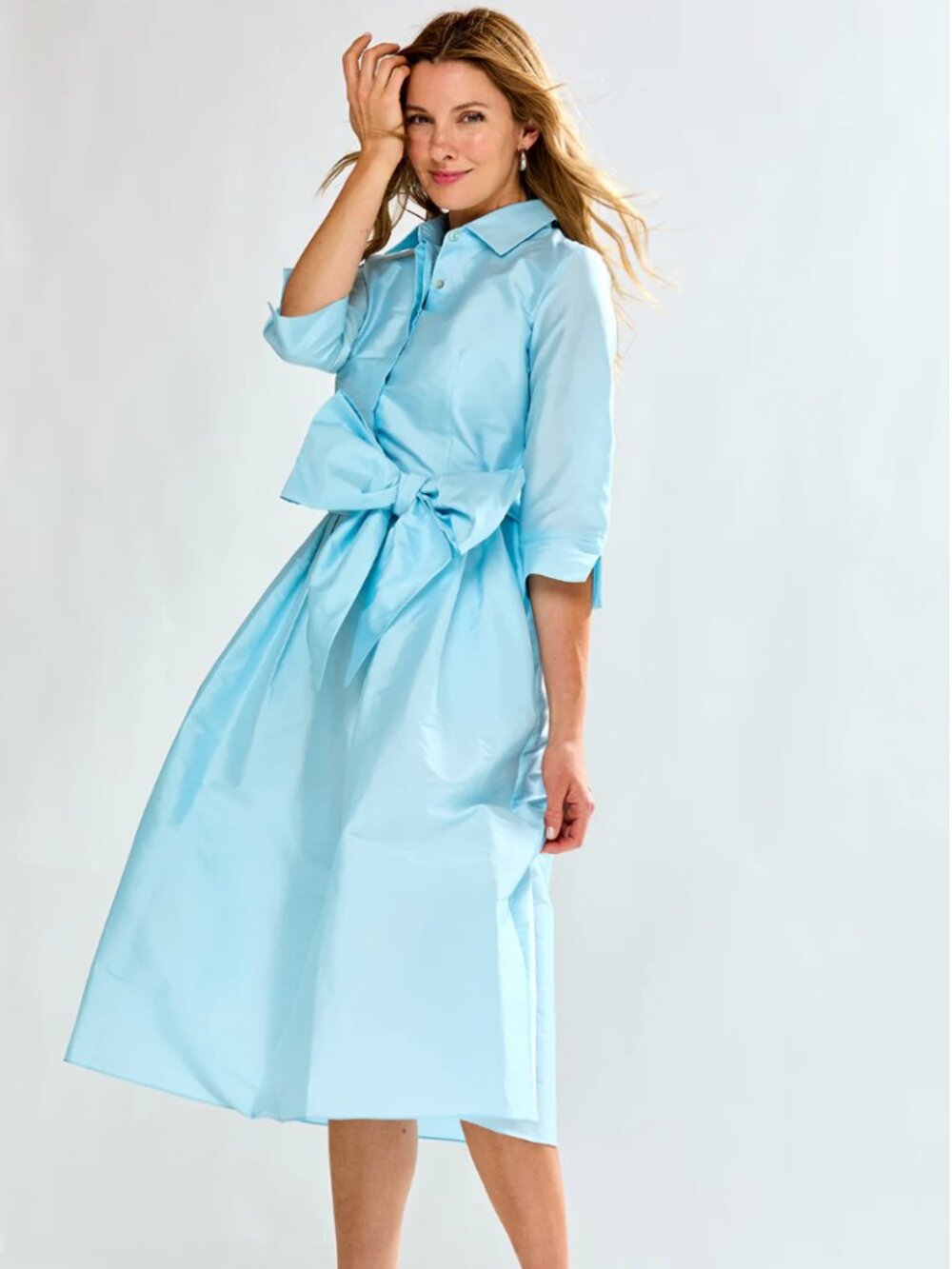 NWT Sara Campbell Celia Dress Sz 10 French Blue